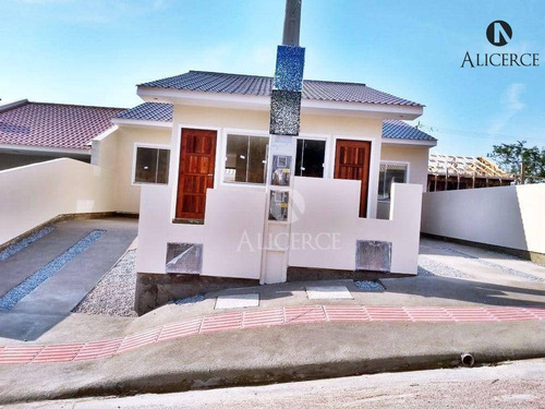 Imagem 1 de 11 de Casa Geminada À Venda, Bela Vista, Palhoça Sc - Ca0279