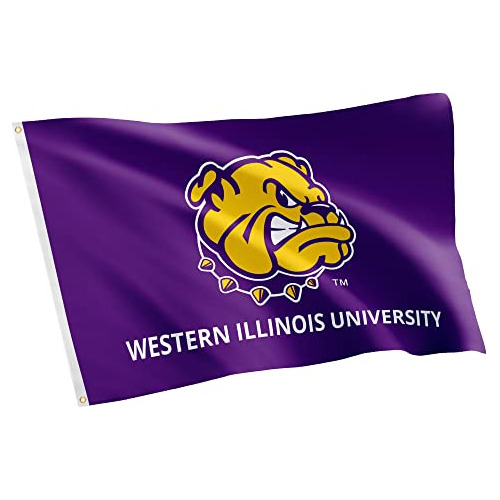 Western Illinois University Flag Wiu Leathernecks Flags...