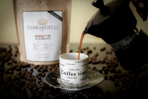 Café Ghirardelli Organico Colombia Tostado Molido/grano 500g