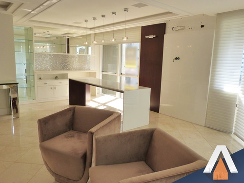 Imagem 2 de 23 de Acrc Imóveis - Apartamento Na Região Da Alameda, Com 04 Suítes Sendo 01 Com Closet, Ampla Sacada E 03 Vagas De Garagem - Ap02301 - 33701253