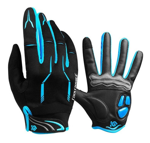 Guantes Para Bicicleta Motos  Coolchange Celestes