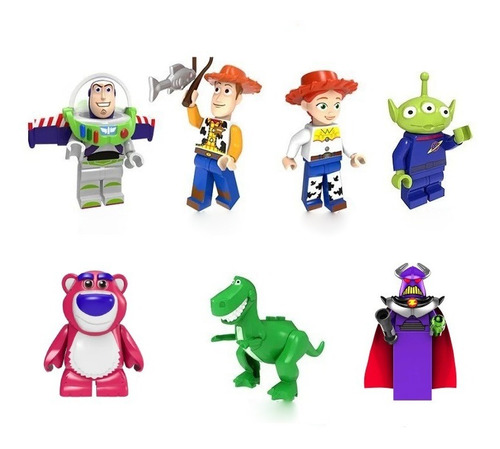 Minifiguras Toy Story Kit De 7 Piezas Diferentes