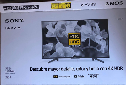 Imagen 1 de 1 de Tv Led Sony Bravía Con Pantalla Rota