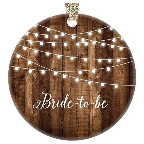 Digibuddha Bride To Be Gifts Adorno De Navidad Regalo D...