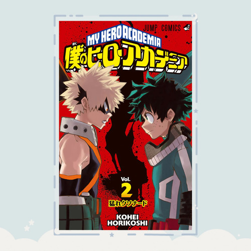 Manga Boku No Hero Academia Tomo 2