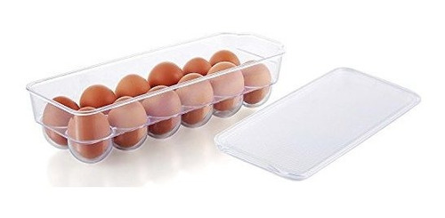 Kuuk Fridge Egg Tray - Holder Contenedor Box Para 12 Huevos