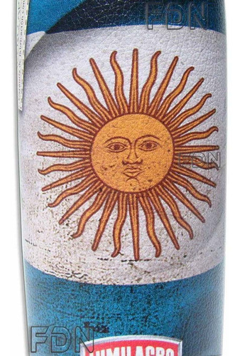Termo Lumilagro Acero 1 Lt Forrado Cuero Argentino Fdn Pp