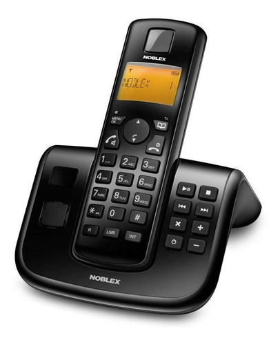 Teléfono Noblex NDT2500 inalámbrico - color negro