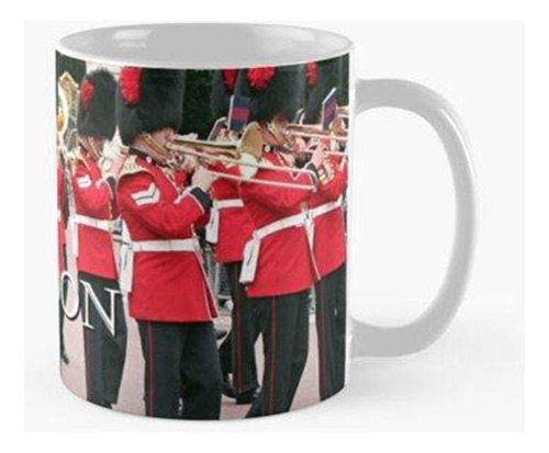 Taza Guards Band, Londres, Inglaterra (subtítulo) Calidad Pr