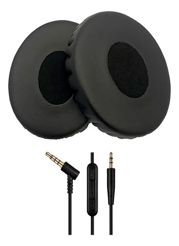 Kit Repuestos Audífonos Bose Oe2 Cable Micro + Almohadillas