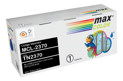 Toner Maxcolor Mcl-2370 Compatible Brother Dcp-l2500 Tn2370
