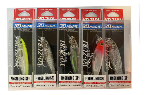 Isca Artificial Yo-zuri Fingerling Sp 70 3d Inshore 7cm 7,5g Cor GHCS