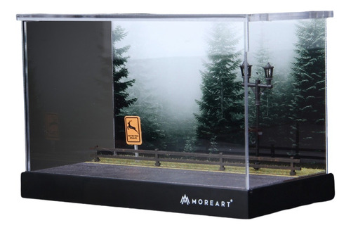 Modelo De Vitrina De Plástico Con Simulación De Diorama A