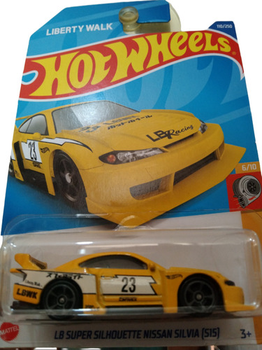 Carro Colección Hot Wheels Super Lb Shioulette Nissan Silvia