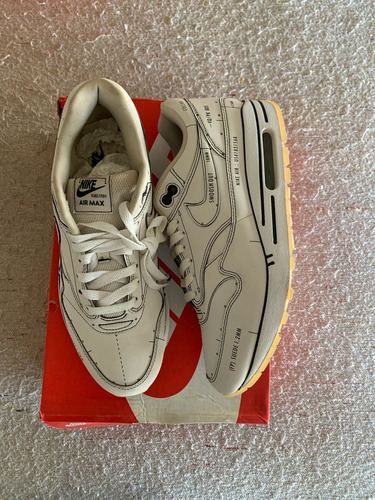 Nike Air Max 1 Sketch To Shelf 9 Us Usado (Usado)
