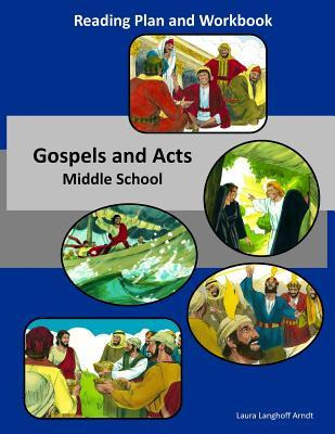 Libro Gospel And Acts Reading Plan & Workbook : Middle Sc...