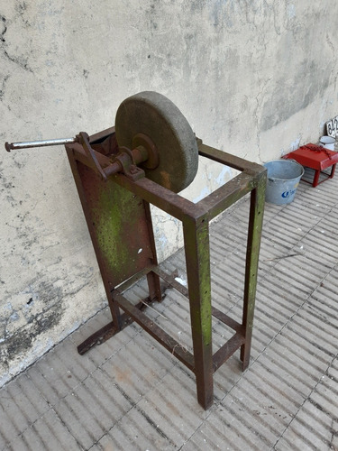 Maquina Piedra  Afilar Cuchillo Con Base