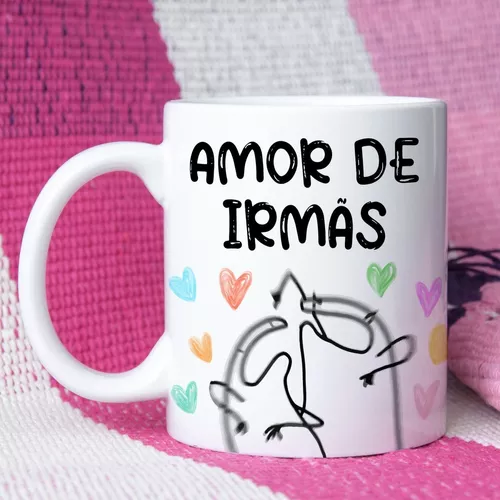 Caneca Amor De Irmãs Bento Flork Meme