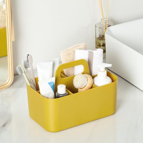 Organizador Multiusos Con Asa - Caja Apilable De Plástico -