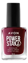 Comprar Esmalte Uñas Efecto Gel - Power Stay Avon Color Stay Put Sangria