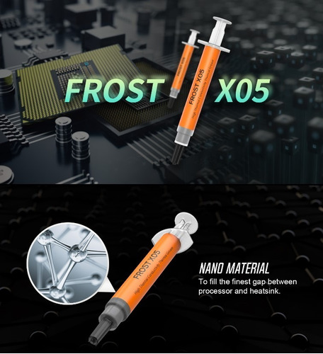 Pasta Termica Id-cooling Frost X05 3g Nano Silver Simil Mx-4