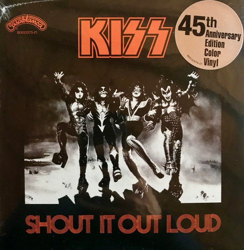 Kiss Shout It Out Loud 7 Pulgadas Limited Single  Vinilo