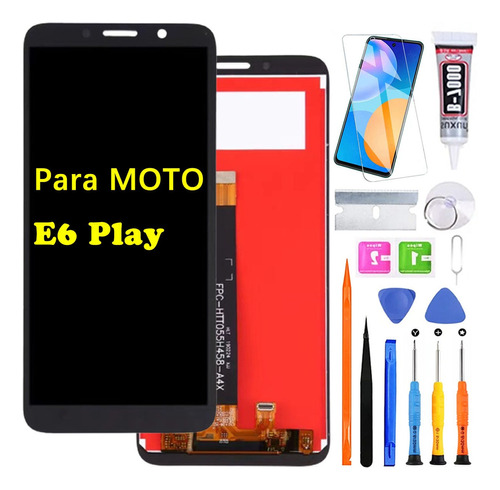 Pantalla Lcd Táctil Para Moto E6 Play Original Xt2029