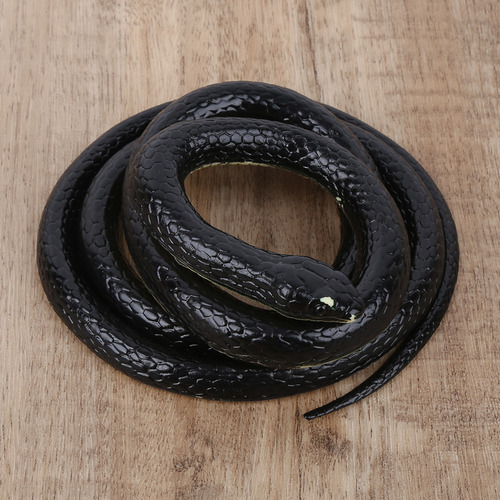 Juguete Artificial Suave De Goma Con Forma De Serpiente, Jug