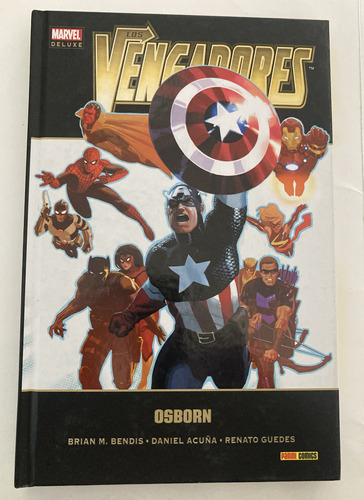 Comic Marvel: Los Vengadores - Osborn. Marvel Deluxe. Panini