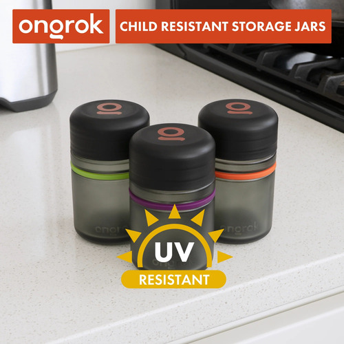 Contenedor De Hierba Ongrok - 3pack - Para 14g