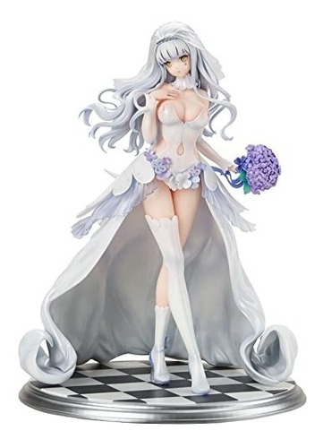 Figura Videojuego Dolls Frontline Hk416 Vestida Novia Sexy