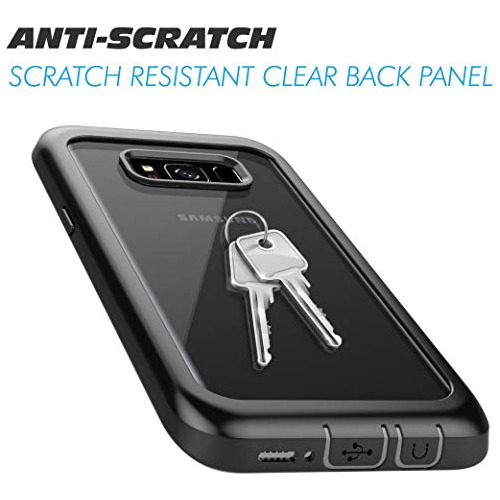 Funda Para Samsung Galaxy S8 Negro/transparente