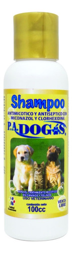 Shampoo Antimicótico Y Antiséptico 100cc P.a. Dog's