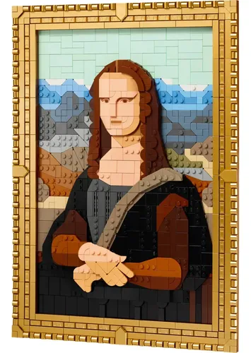 Lego Art 21213 Mona Lisa 1503 Peças (quadro 43x30cm) | MercadoLivre