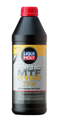 Aceite Transmisión Top Tec Mtf 5100 75w Gl4 Liqui Moly 1lt