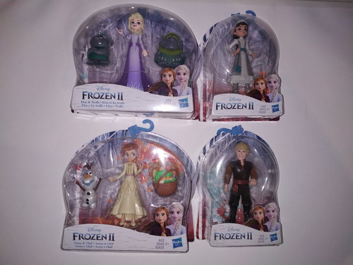 Hasbro Frozen 2 Muñeca Mini Elsa, Anna, Honeymaren, Kristoff