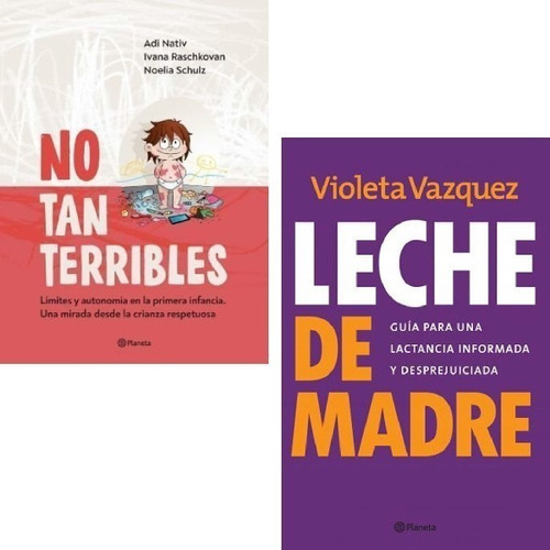 Pack Leche De Madre +  No Tan Terribles - Vazquez / Adí 