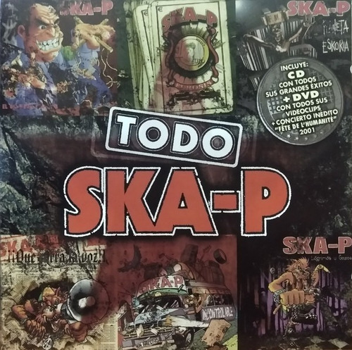 Cd+dvd Ska-p Todo Ska-p 