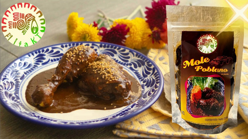 Imagen 2 de 3 de El Itakt Mole Poblano 250gr