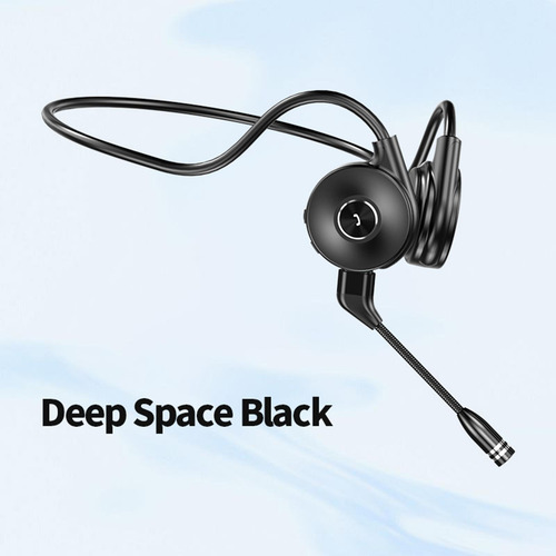 Auriculares De Conducción Ósea Con Micrófono Desmontable