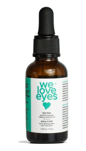 We Love Eyes - Aceite Desmaquillante De Árbol De Té 100% .