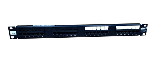 Patchera Patch Panel Rj45 Utp Cat5e 24 Puertos Usado - Aj Ho