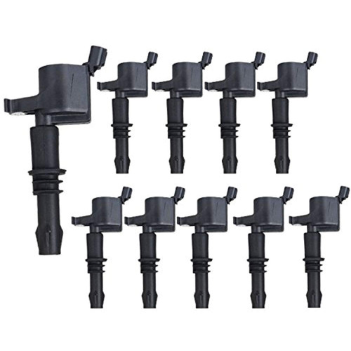 Paquete De 10 Bobinas De Encendido Para 2005-2008 Ford Super