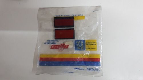 Jgo 2 Emblema Sigla Leyenda 5v Fiat 128 Super Europa 504 Gr2