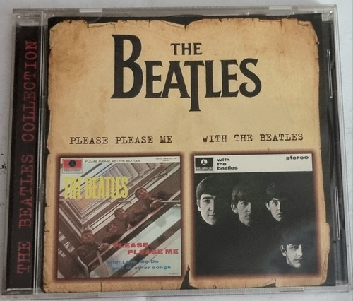 The Beatles.cd.ruso. 2 En 1 .please Please Me+with The Bea 