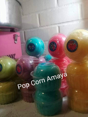 Algodon De Azucar Y Palomitas De Maiz (cabritas) Envasados