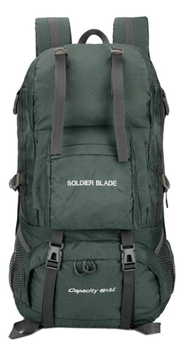 Mochila De 45 L Para Acampar Y Senderismo, Gran Capacidad, A