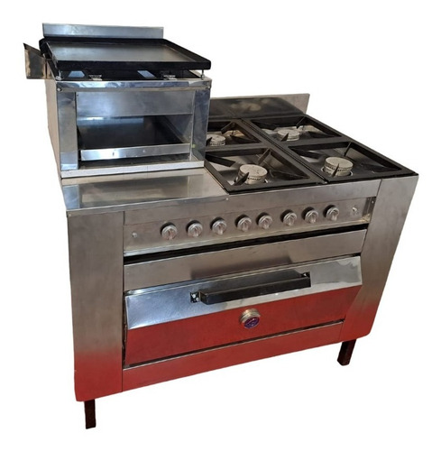 Cocina Industrial 4 Hornallas,chivitero,horno