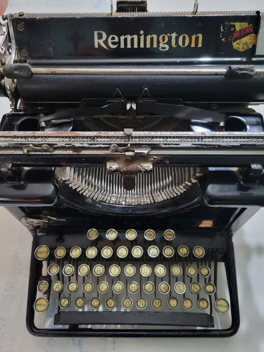 Maquina De Escribir Antigua Remington 16 De Colección (Usado)