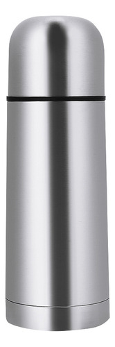 Termo De Acero Inoxidable Con Tapa De Botón